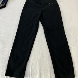 INC International Concepts Black Women's Straight-Leg Pants